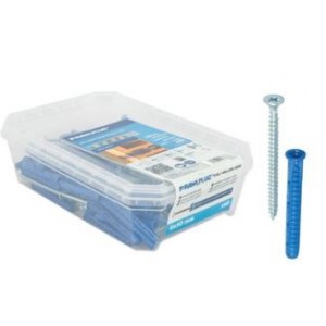 Universal Plug 4ALL 8 X 40MM With Screw 50 Psc Per Tub