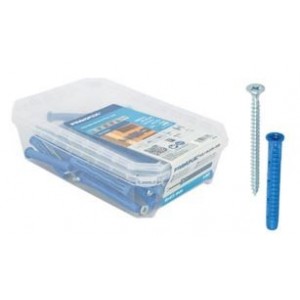 Universal Plug 4ALL 8 X 65MM With Screw 40 Psc Per Tub