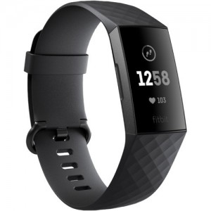 Fitbit Charge 3 Fitness Black/Graphite Aluminum