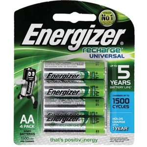 Energiser Recharge Battery Aa 1.2V (pack Of 4)