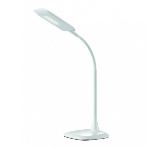230VAC 6W White Desk Lamp Cool White - Dimmable