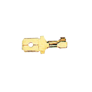 Male Disconnectors Open Barrel Terminal /100