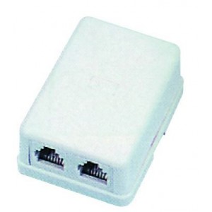Telephone Jack. Double- RJ11