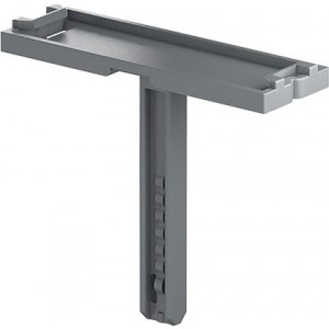 End Stop 9X30MM Label Holder - Dark Grey