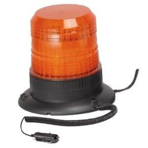 12-80VDC- 7.5W- Amber- LED Strobe- IP67