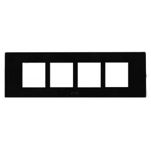 Black 3X12 8 Gang Cover Plate