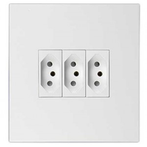 3XN-TYPE Socket Outlet 4X4 White Orion PRE-ASS.