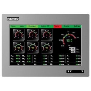 10" HMI PANEL 5DI/4DO &amp; 2AI/2AO C/W COMMS 18-30VDC