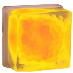 24VDC YELLOW LED BRICK LIGHT 100x100x50 IP65