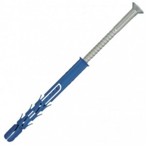 Nyl Frame Fixing Zp + Csk Screw 9.8MMX100MM X6 -BAG