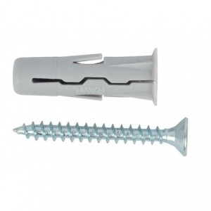 Universal Plug With Screw 10X36MM X15 Per Bag