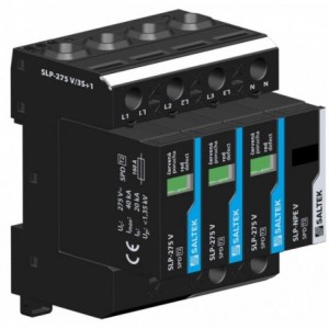 4P 230V 40kA 8/20 CLASS 2 SURGE ARRESTER + AUX