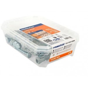 Expansion Plug Fix 12X60MM With Screw 15PSC Per Tub
