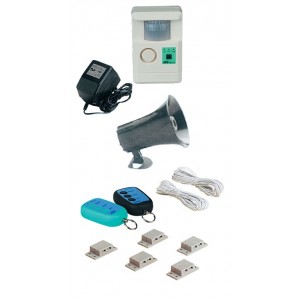 Ir Remote Controller 2-ZONE Pir Alarm