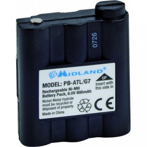 RECHARGEABLE PACK FOR TWO WAY RADIO G7.G9 &amp; PACIFIC