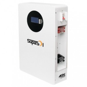 25.6VDC 2.56KWH LiFePO4 WALL MOUNTED BATTERY 570X360X110MM