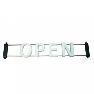 LED ILLUMINATED SIGN KIT 100x21MM LETTERS WHITE