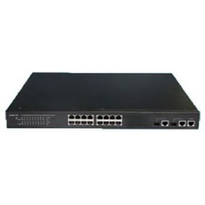 16 RJ-45 10/100/1000M Ports With 16 Poe Ports