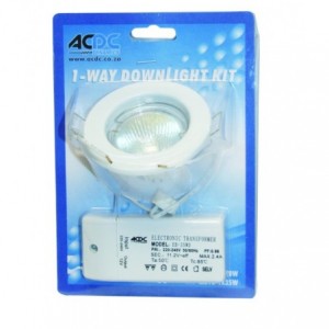 Chrome 1-WAY MR16 35W D/LIGHT Kit