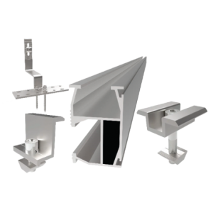 4 Pv Panel Tile Mounting Kit Portrait 5450MM