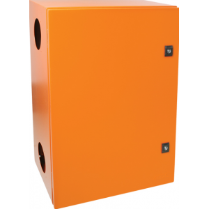 ORANGE M.STEEL ENCLOSURE 1000x600x320 FAN IP65