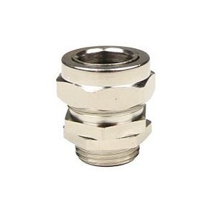 SIZE 1 METAL COMPRESSION GLAND 20mm
