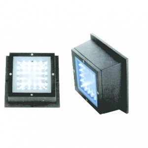 BLUE 230V 20xLED ALUMINIUM LIGHT FITTING IP54