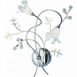 230V/12V DECORATIVE WALL LAMP FITTING 2x20W G4 INCLUDED