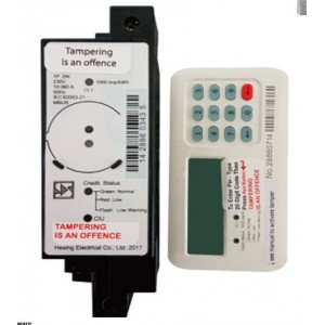 Recharger Single Phase Split Wired 80A Din Rail Meter