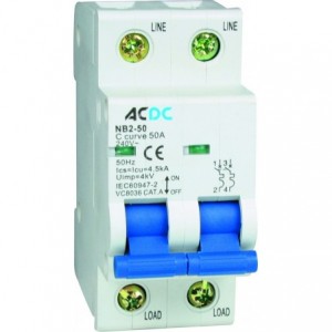 32AMP 2P 4.5kA C CURVE DIN MCB
