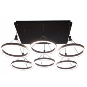 230VAC 6X18W LED Pendant Light Warm White 6X Dia. 300X1200MM