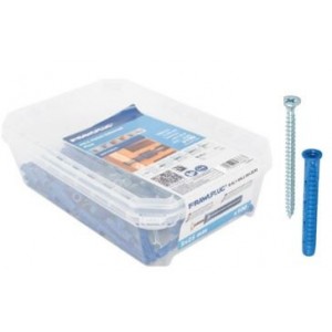 Universal Plug 4ALL 5 X 25MM With Screw 100 Psc Per Tub