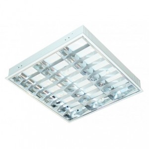 3x36 PLL RECESSED PARABOLIC LIGHT FITTING 600x600mm