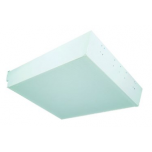 3x20W RECESSED PRISM. FITTING 600x600 + 1H/1L EMG
