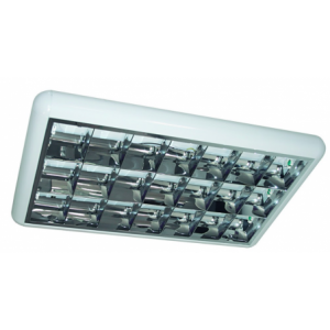 3x14W T5 PARABOLIC SURFACE CEILING MOUNT 660x425x68mm