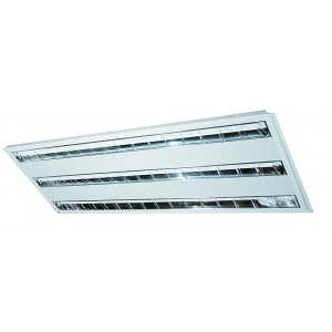 3 X 28W T5 RECESSED DOUBLE PARABOLIC 1200X600X60mm