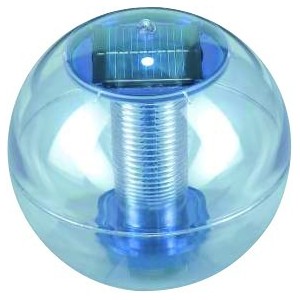FLOATING SOLAR LIGHT 4x50mA 1xLED 170DIA.