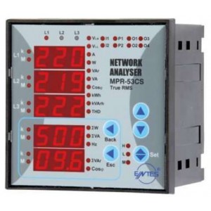 3-PHASE NETWORK ANALYSER C/W COMMS &amp; ALARM CONTACT 96x96 110