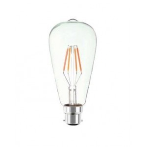 220-240VAC 4W LED Pear Shape Lamp B22 Base Cool White