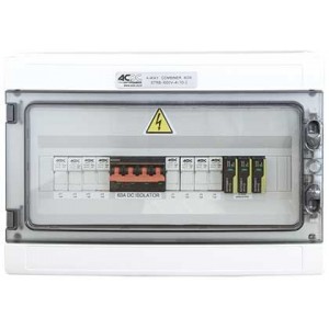 1000VDC 4IN 1OUT Combiner Box With Class 2 Spd