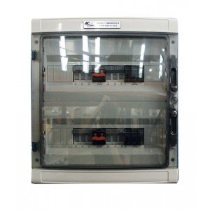 600VDC 2IN 1OUT Combiner Box With Class 2 Spd