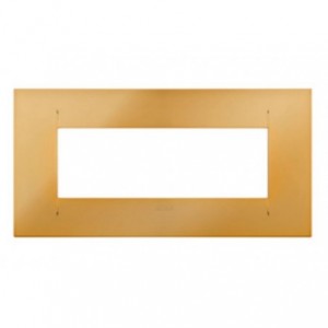 Geo Plate 6-GANG Gold