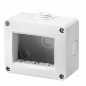 3 Gang Horizontal Enclosure IP40