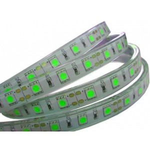 12VDC 60/M Green Side View LED Flex Strip W/PROOF IP54 /5M