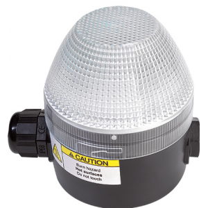 230-240VAC LED GREEN- RED- YELLOW BEACON CLEAR LENS 1Hz