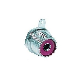 Panel Mount Socket For Coaxial Cable