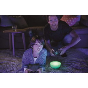 Philips Hue Go White and COLOUR Dimmable LED Smart Table Lamp - Compatible with Amazon Alexa, Apple HomeKit and Google Assistant