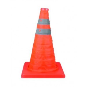 FOLDING TRAFFIC CONE 300mm HIGH