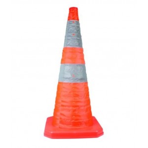 FOLDING TRAFFIC CONE 700mm HIGH