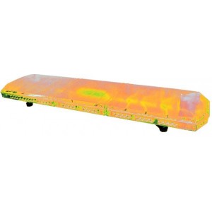 24VDC Lightbar 104WATT/CLEAR LENS/AMBER LED/1500X310X130MM